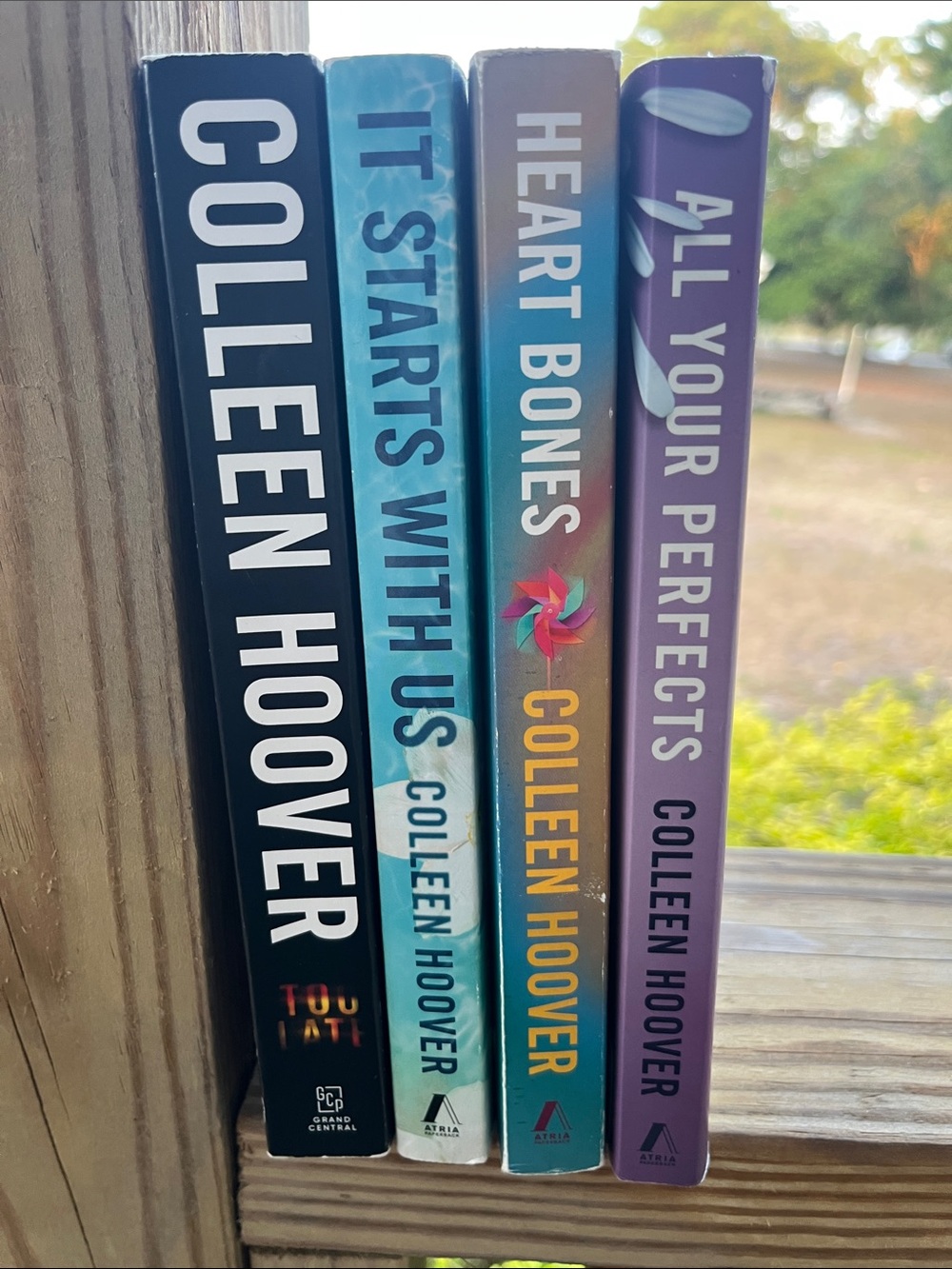 4 Book Bundle Colleen Hoover Paperback Books
